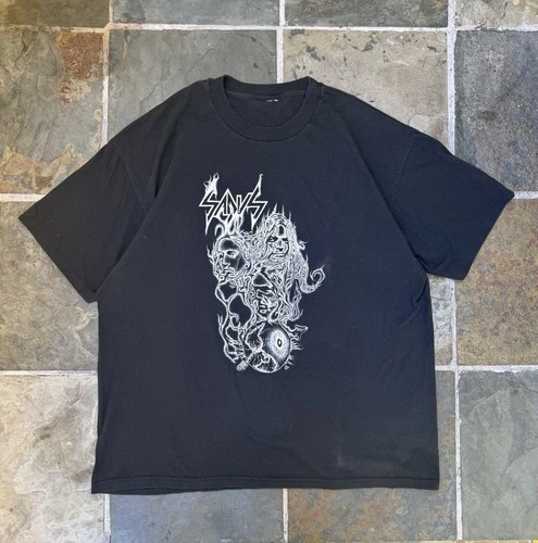 Single Stitch Vintage Sadus Thrash Metal T Shirt, Ameri 1990s vintage concert t-shirt, vintage, size XL, single stitch, B+ condition