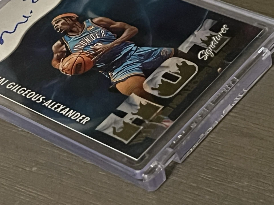 Shai Gilgeous-Alexander Hot Signatures 2022-23 NBA Hoops ON-CARD AUTO HS-SGA - Image 3 of 4