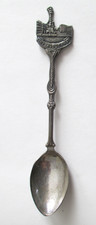 90er SILBER ANDENKENLÖFFEL - LINZ a.d. Donau - Österreich - ca. 1950