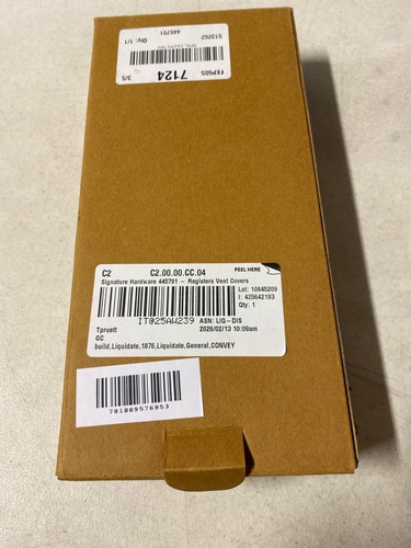 Signature Hardware 445791 Appert Steel Wall Register - 4" x 10" - White