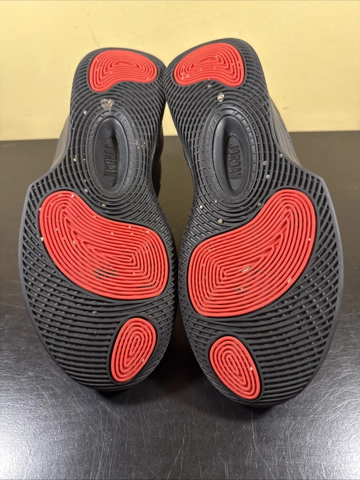 Jordan Ultra.Fly 2 Low 'Black Infrared' ah8110-023 Sneaker Men Size 9 - Image 3 of 4