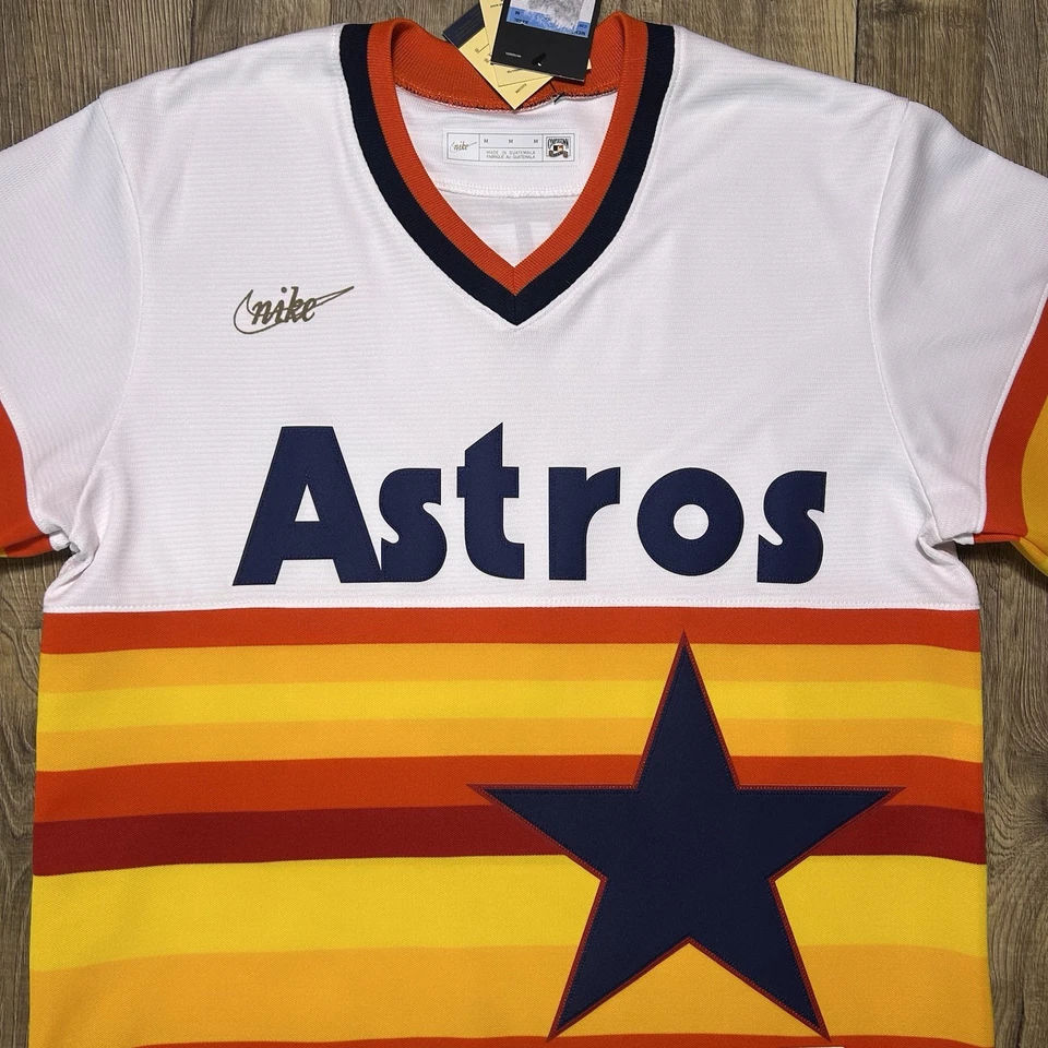Nueva con etiquetas Camiseta de béisbol para hombre Nike Throwback MLB de los Houston Astros Nolan Ryan M $135 Foto 3 de 4