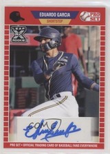 2021 Leaf Pro Set Baseball Blaster Auto Eduardo Garcia #PS-EG1 Auto 0w7