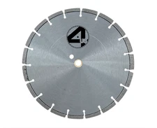 26" x .165" x 1" PRO Grade Diamond Blade Laser Welded Cured Concrete Walk Behind