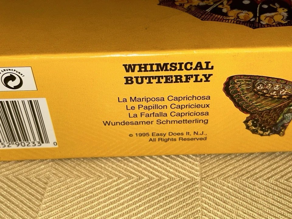 Nuevo rompecabezas de 1000 piezas FX Schmid Butterfly sellado de fábrica Foto 3 de 4