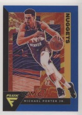 2020-21 Panini Flux Light Blue Prizm Michael Porter Jr #45 01lu