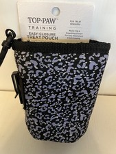 Top Paw Training Łatwe zamykanie Torebka na smakołyki Styl geparda WOOF WOOF!!