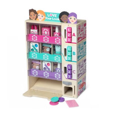 Melissa  Doug Sort, Stock, Select Beauty Kiosk Vending Machine Play Set