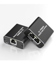 Ethernet Splitter 1 to 2 out with Cat 6 Internet Cable 1000Mbps RJ45 Adapter UK
