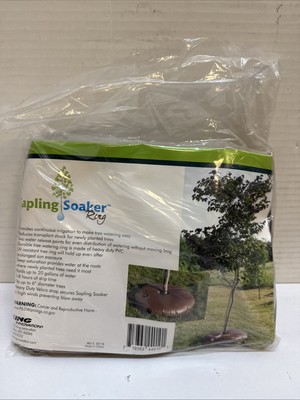 Tree Sapling Soaker Ring-Holds Up to 20 Gallons-Fits Up to 6  Diameter Tree