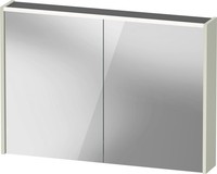Duravit D-Code Spiegelschrank, Steckdose Typ E (Fr, Be), 2 TüRen, Led-Lichtfeld