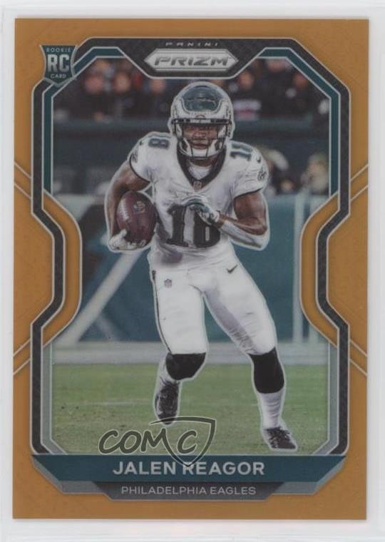 2020 Panini Prizm Rookie Orange Prizm 11/249 Jalen Reagor #342 Rookie RC 04rh