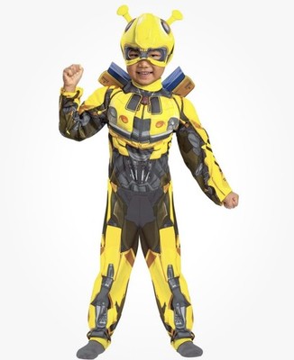Disguise Toddler Boys Transformers Bumblebee Muscle Costume Bumble Bee 2T