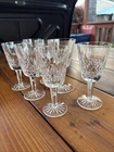 vintage Waterford crystal goblet in the Lismore pattern.  Set Of 7