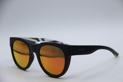 NEW SMITH OPTICS CRUSADER SQUALL S37 BLACK ZEBRA AUTHENTC FRAME SUNGLASSES 53-21