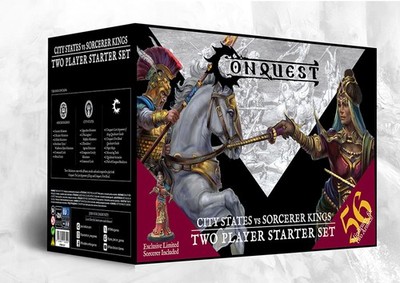 Two player Starter Set Sorcerer Kings vs. City States Conquest Para-Bellum NEU