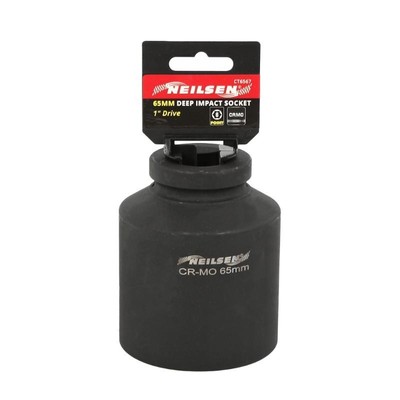 1'' Zoll Antrieb Schlagrad Steckschlüssel 6 Punkt tief groß Jumbo Lug Hub Nut 17-120 mm