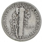 VG+ 1929 Mercury 90% Silver Dime *1334 — photo 2