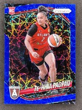 2025 Panini WNBA Prizm TE-HINA PAOPAO Rookie Blue Velocity #61 Atlanta Dream