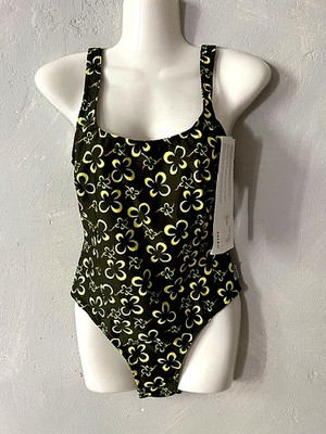 Solar Badeanzug Gr 38 B Blume Schwimmen Einteiler Neu