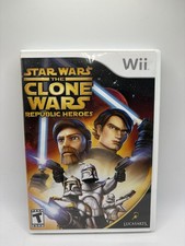 Star Wars: The Clone Wars Republic Heroes (Nintendo Wii, 2009) CIB Tested
