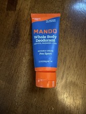 MANDO Whole Body Deodorant Invisible Cream PRO SPORT 2.2oz SEALED