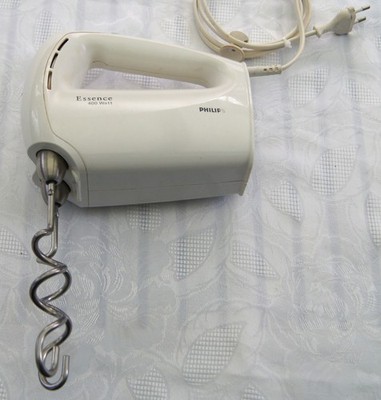 Philips Essence Hand Mixer Rührgerät HR 1570/71 mit Knethaken  400 Watt