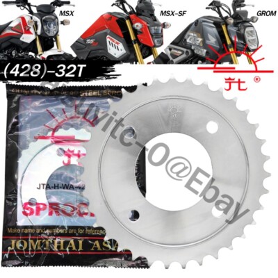 JT 32 (428)Tooth Rear Sprocket Fits HONDA MSX-125 GROM-125 13-20