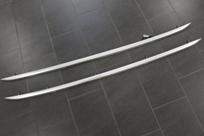 Original Audi Q7 4M Dachreling 4M0860021C 4M0860022C Chrom Reling roof rail