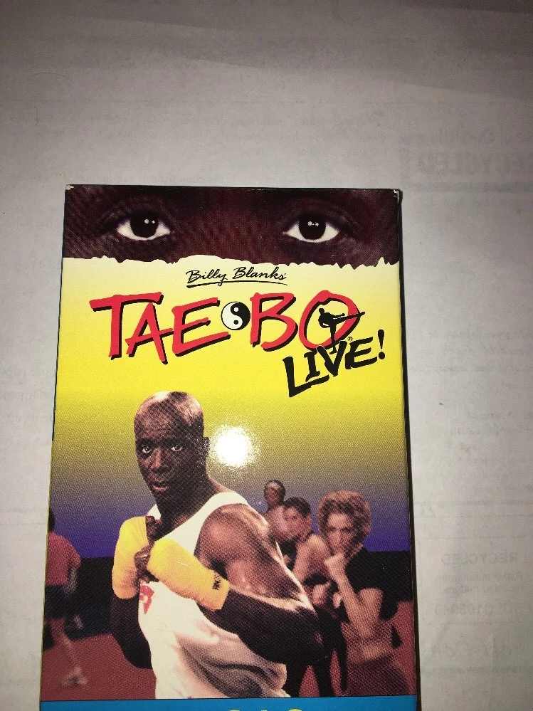 Tae Bo Live Basic Volume 5 VHS-TESTED-RARE VINTAGE COLLECTABLE-SHIPS N 24 HOURS