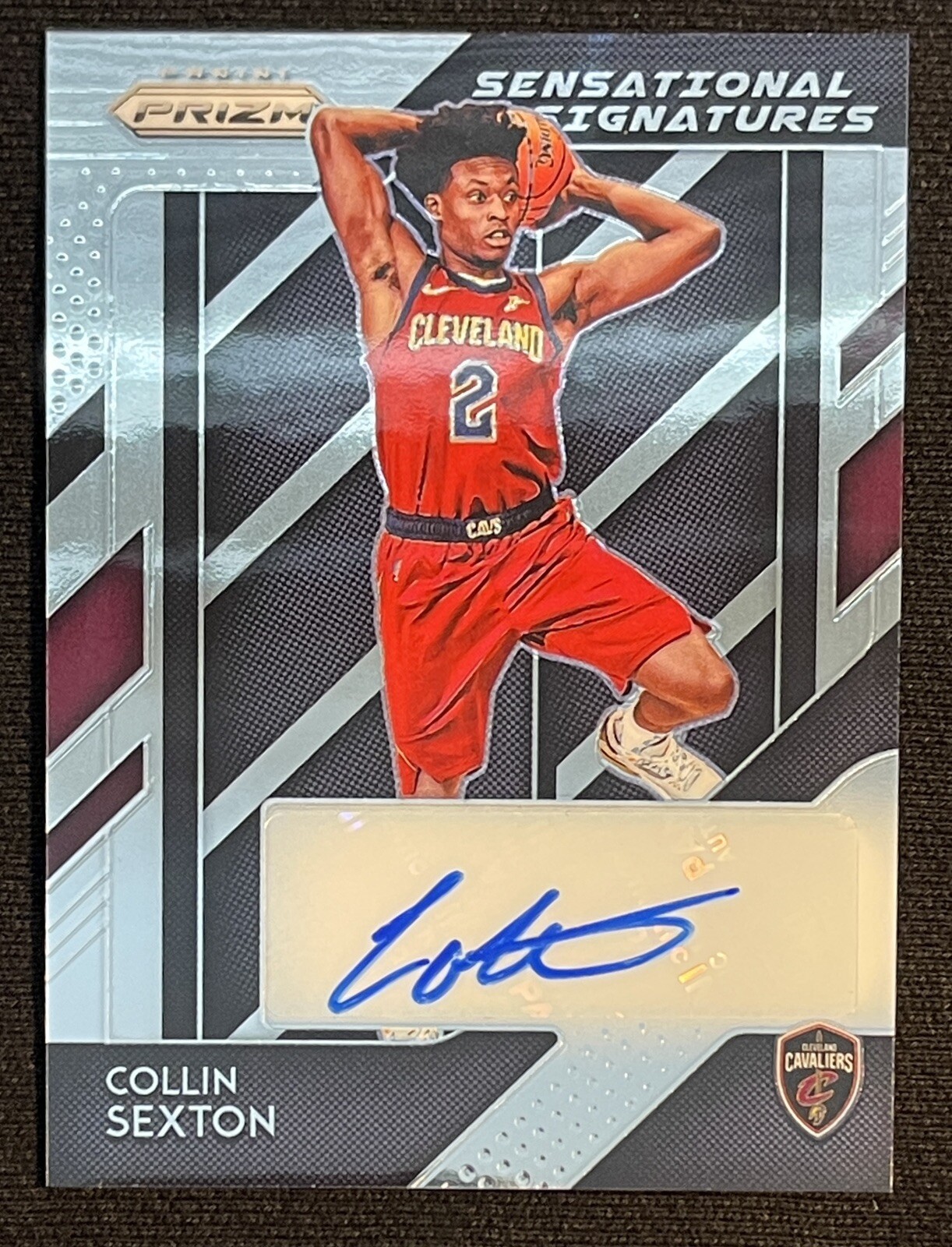 2018-2019 Panini Prizm Collin Sexton Sensational Signatures Rookie Auto RC