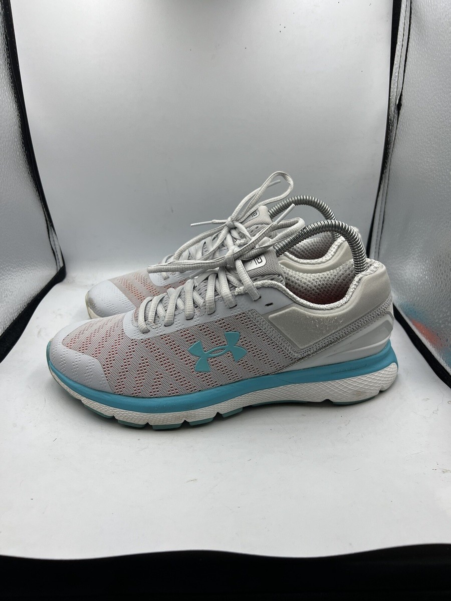 Under Armour Womens Charged Europa 3021246-103 Gray Running