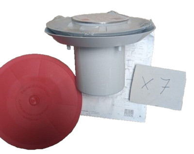 ACO Shower Drain Aufsatzstück Kunststoff mit Edelstahlrahmen  5141.32.00 (X7)