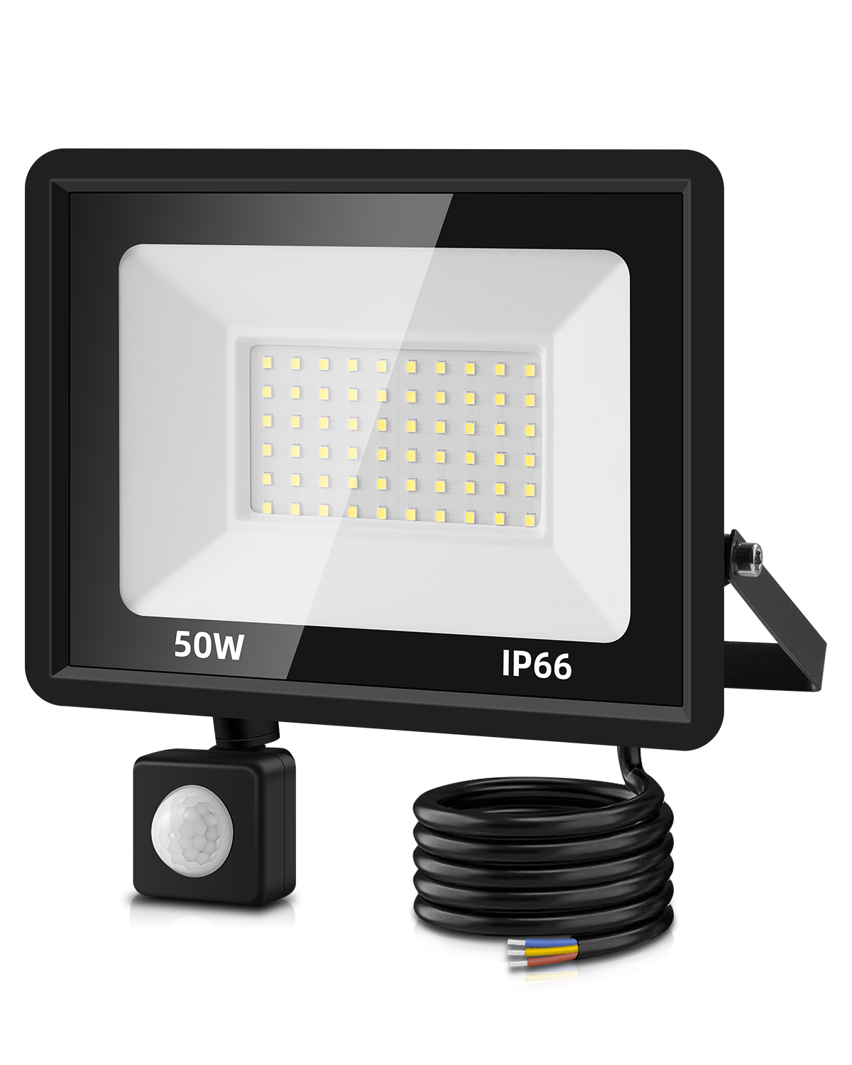 100W LED Floodlight Outdoor Security Light Flood Garden Motion Sensor