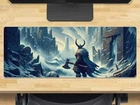 Extra Large Gaming Mouse Mat (800mm x 300mm) - Vikings
