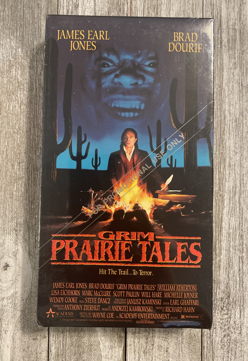 Grim Prairie Tales (VHS, 1991) JAMES EARL JONES HORROR New
