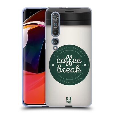 HEAD CASE DESIGNS COFFEE CUPS SOFT GEL CASE FOR XIAOMI PHONES