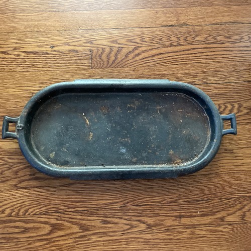 Antique Cast Iron Griddle With Single Spout 8 eBay