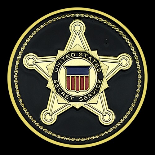 Seal of The President of The US Gold Coin American Secret Service Gift Medal - Picture 7 of 15
