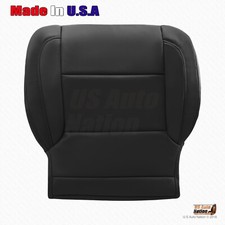 Black Passenger Bottom Leather Seat Cover 2015 To 2018 Chevy Tahoe - Suburban