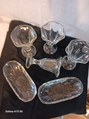 Vintage Banana Split & Ice Cream Sundae  Set