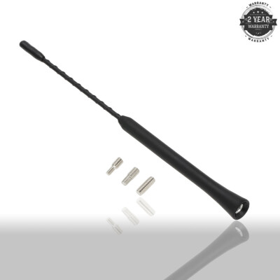 Dachantenne Stab Mast FM 40cm 5m Kabel DIN Universall