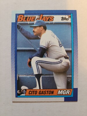 1990 TOPPS CITO GASTON #201 NM