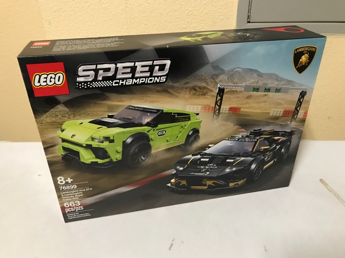LEGO Speed Champions Lamborghini Huracán Super Trofeo EVO Urus