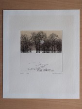 Kathleen Caddick - Winter - ORIGINAL Radierung - handsigniert - 58/200