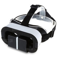 VR PARK 5.0 3D Glasses Virtual Reality for Android  - WHITE AND BLACK