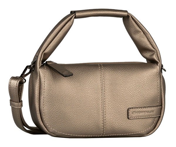 Tom Tailor Olya Cross Bag S Handtasche UmhäNgetasche Tasche Metallic Taupe Taupe-image