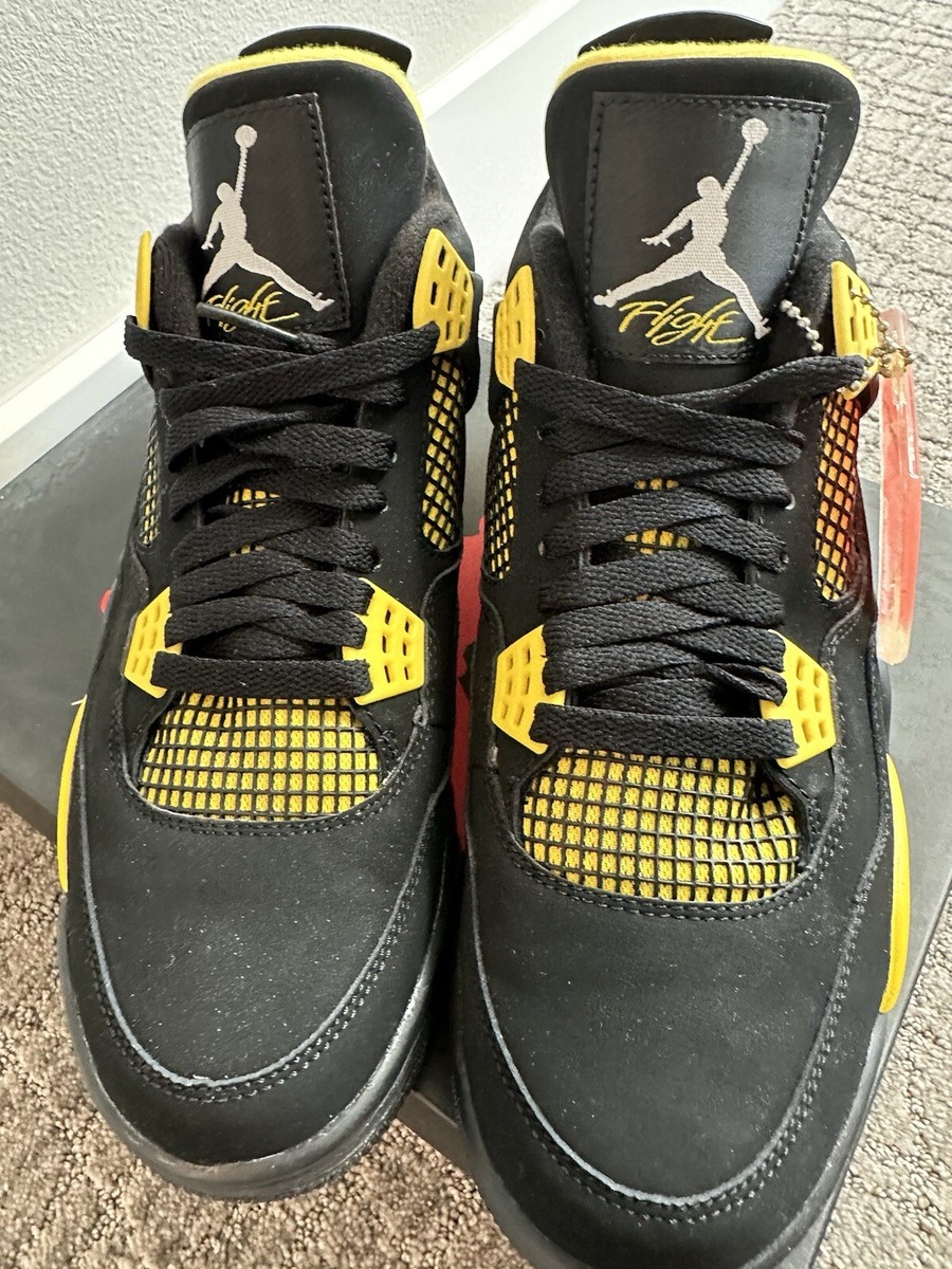 Size 9 - Jordan 4 Retro Low Thunder for sale online | eBay