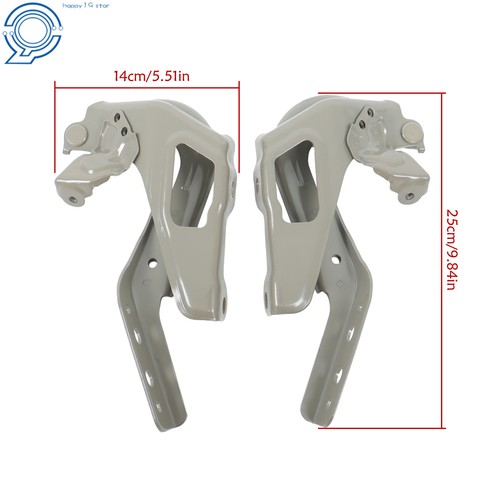 HO1236166 HO1236165 Front LH & RH Hood Hinge For Honda HR-V Steel 2023-2024 - Picture 12 of 16