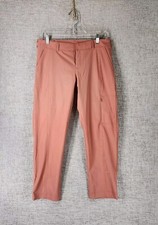 Kirkland Signature Ladies' Travel Pants Stretch Cropped Women's 4 Pink 31x26